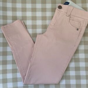 Democracy Chic Elegant Light Peach Skinny Slimming Jeans Coquette Women’s 6 EUC